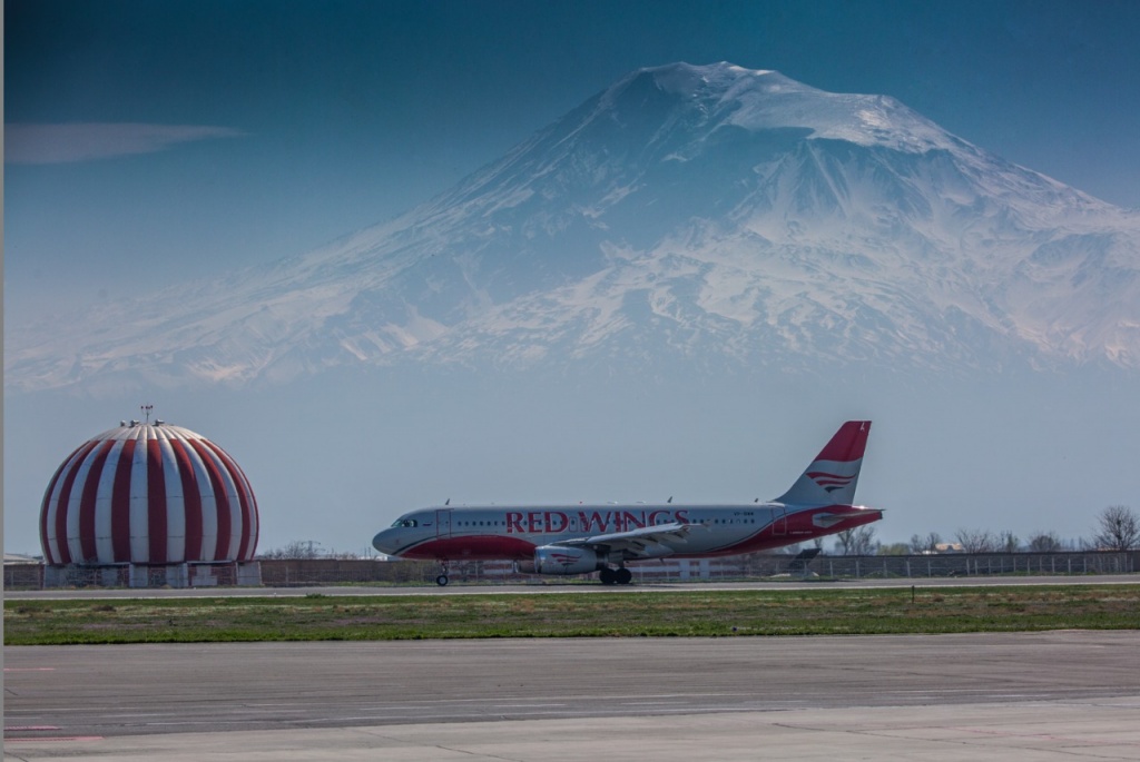 Red Wings начала выполнение полётов из Москвы в Ереван (Армения)