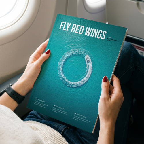 Red Wings запускает новый бортовой журнал «Fly&nbsp;Red&nbsp;Wings»