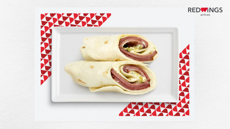 Ham and cheese roll